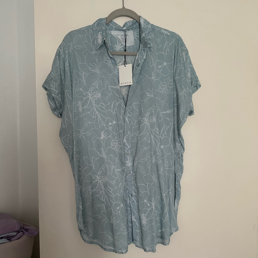 ACACIA MOMBASA TENCEL TOP 22 MOOREA SIZE P NWT